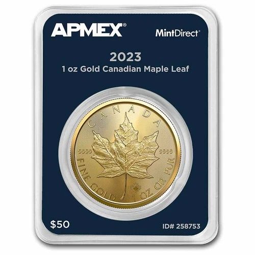 2023 Canadian Gold Maple Leaf 1 oz — photo from the most recent tracked eBay sale