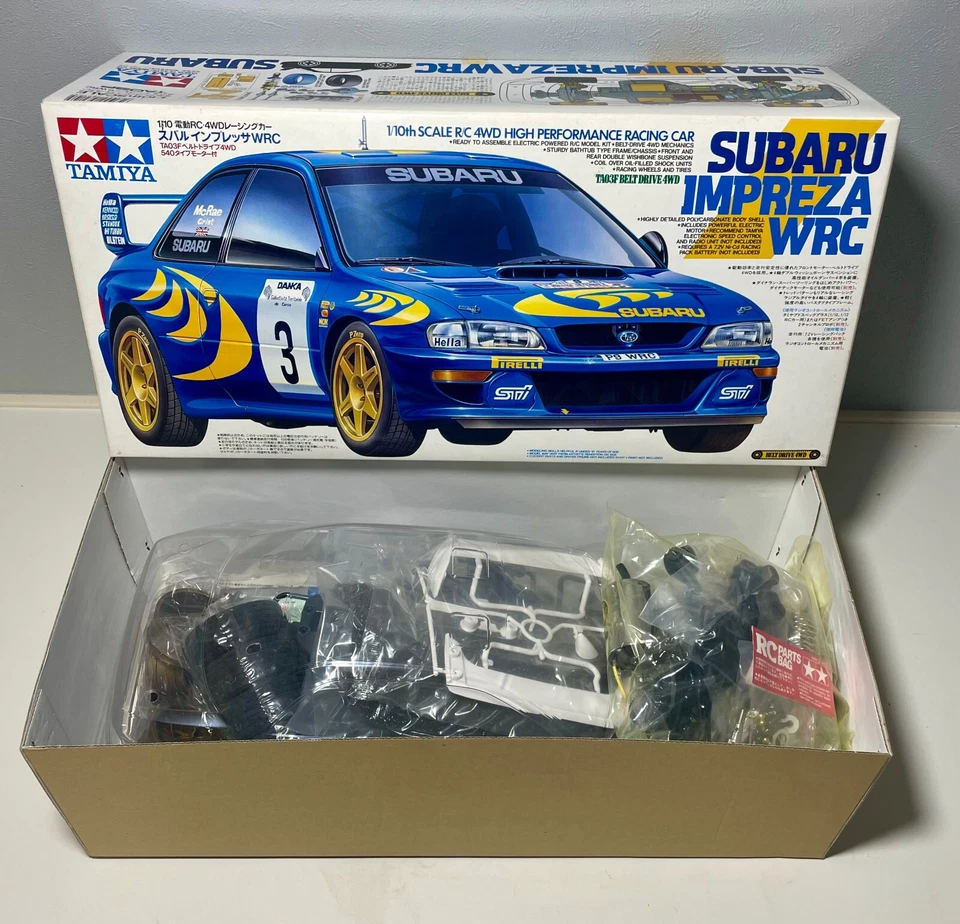 TAMIYA 58210 1/10 R/C Racing Car SUBARU IMPREZA WRC (telaio TA03F) - Immagine 2 di 4