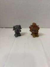My Pet Pals Chic Boutique Dogs Brown And Gray Dog Puppy Toys Set of 2
