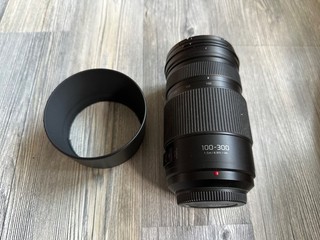 Panasonic H FSA100300E Lumix G Vario 100 300 mm/ F4.0 5.6 II/O.I.S. schwarz