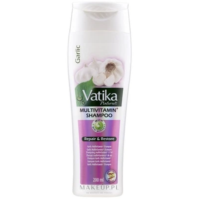 Vatika Naturals Shampooing régénérant à l'extrait d'ail - 400 ml