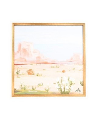 COLLEEN KARIS DESIGNS 20x20 Desert Row Wall Art