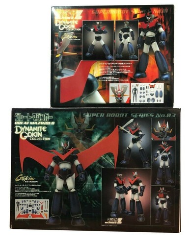 2 Chogokin IL GRANDE MAZINGA GREAT MAZINGER + MAZINGER Z Dynamite Gokin sr metal - Imagen 2 de 4