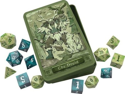 Beadle & Grimm's klassenspezifisches Würfelset: Der Kämpfer-Druide