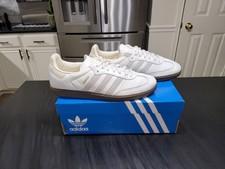 Adidas Samba Originals OG White Grey Cream Gum Sole IH4880 Men  s Size 9.5