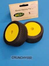 IRC Racing 1/16 Vulcan SE Mini Nitro 4WD Buggy Tires Wheels 21036 Vintage RC