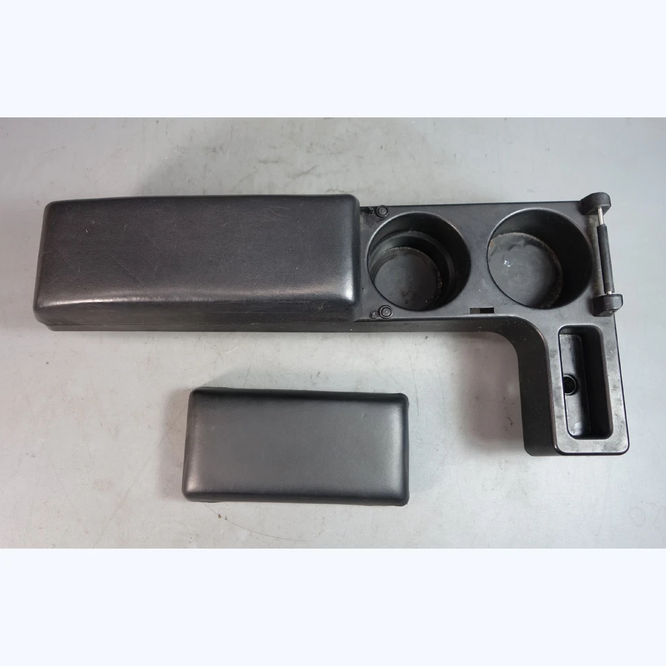 Portavasos consola central BMW Z3 96-02 dañado compartimento de almacenamiento cuero OEM Foto 2 de 4