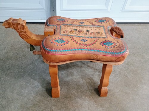 Egyptian Camel Foot Stool