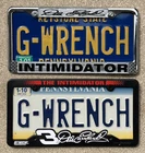 2 Pennsylvania PA Vanity License Plate Goodwrench GM Expired Dale #3 Frame Lot