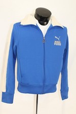 Vintage 1960 Puma Track Jacket, Womens Large, Blue / White , Workout ,Gym,