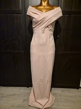 Ralph Lauren Maxi Dress Gown Irene Pink Opal UK10 US6 RRP £279 with imperfection
