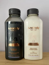Anomaly Haircare Charcoal Clarifying Shampoo + Smoothing Conditioner 