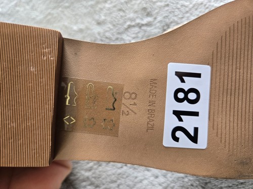 Zapatos planos Madewell para mujer talla 8 marrón negro estampado de serpiente imitación cuero D'Orsay - Imagen 8 de 8