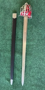 Scottish sword with basket handle by Andrea Ferara