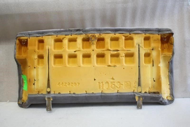 1991 1992 1993 1994 1995 PLYMOUTH ACCLAIM REAR SEAT BACK REST CUSHION GRAY CLOTH - Image 4 of 4