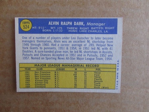 1970 TOPPS BASEBALL CARD SINGLES #281-550 COMPLETE YOUR SET U-PICK UPDATED 7/30 - Picture 303 of 347