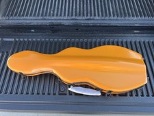 Tonareli Fiberglass Violin Case Orange 4/4