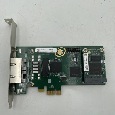 1pcs  Used   Digium 1TE235 Two Span Digita *tn