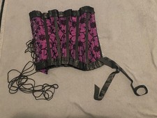 Corset-Story Steel-Boned, Size 30, Tied Bow detail