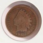 US Rare Old West 1902 Indian Head Penny Coin American Collection Shield Cent USA
