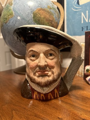 1975 Henry VIII Royal Doulton Toby Mug Full Size D6642