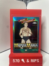 2026 Topps Chrome WWE - WrestleMania #WMR-9 BRUNO SAMMARTINO