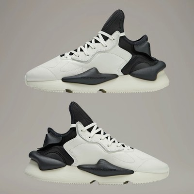 *ADIDAS Y-3 KAIWA* Designer Sneaker Off White/Black/Off White Gr. 45 1/3 OVP NEU
