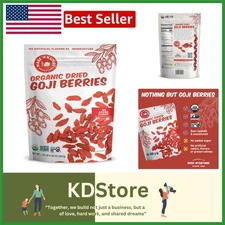 Organic Sun-Dried Goji Berries 20oz  Non-GMO Gluten Free Snack Pack