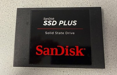 SanDisk SSD Plus 1TB 1000GB SSD 2,5'' SATA III 6Gb/s 2D-NAND TLC für PC Notebook