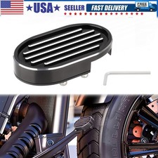 CNC Black Brake Pedal Pad Cover For Indian Cl...