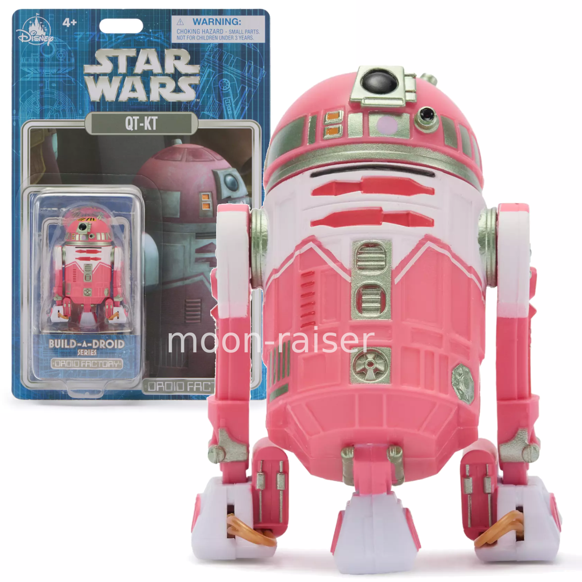 QT-KT Droid Factory Figure Build-A-Droid Series Disney Parks Star