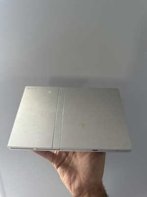 #ad Sony SCPH 79001 Playstation 2 Slim Game Console Only Silver Parts Repair $48.50