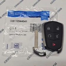2017-2019 Cadillac XT4 XT5 Keyless Remote Entry Key Fob Transmitter 13544041 OEM