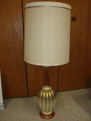 F A I P Vintage Mid Century Modern Atomic Faip 39 Chalkware Table Lamp F A I P Vintage Mid Century Modern, Retro Mid Century Lamp
