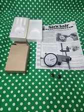 SINCLAIR CASE NECK THICKNESS GAGE WITH .22 25 & 30 PILOT STOPS RELOADING RELOAD 