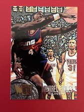 Michael Finley 1995-96 Fleer Metal Rookie Card #180 Phoenix Suns Basketball
