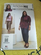 KNOW ME by MiMi G Pattern #ME2002 FF UNCUT Sz W2(20W-22W-24W-26W-28W)