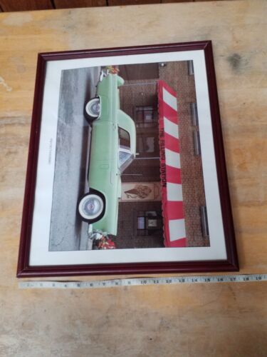Portale litio USA incorniciato 85' pub. Stampa artistica 1956 Thunderbird Ford Ephemera 21x17 - Foto 16 di 18
