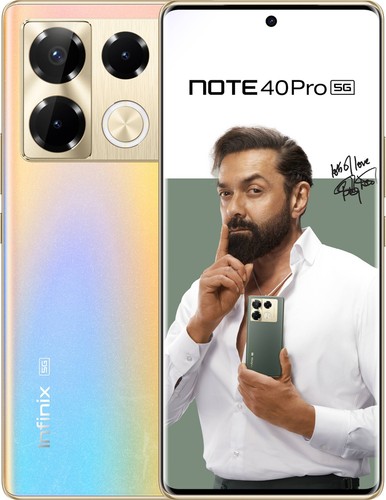 Infinix Note 40 Pro 5G (or 256 Go 8 Go de RAM) 6,78" dimension 7020 version globale - Photo 1 sur 11