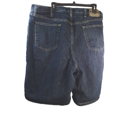Wrangler Men's Relaxed Fit Medium Wash Blue Denim Shorts Size 42 - Picture 1 of 2