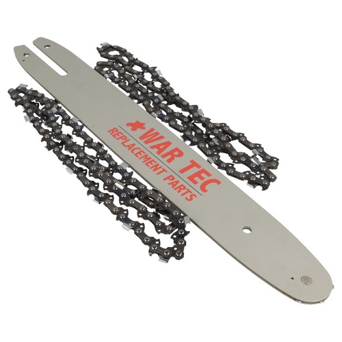 14" Guide Bar & 2 Chains Fits STIHL MS180 018 MS200 MS200T 020 020T MS210 MS230 - Picture 7 of 16