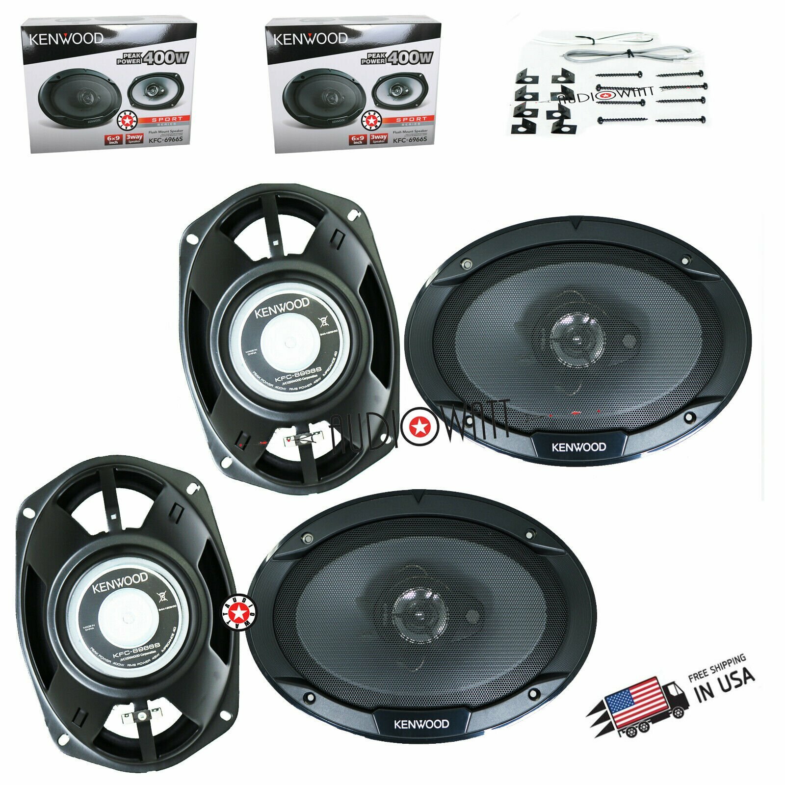6x9" 800w 2pair