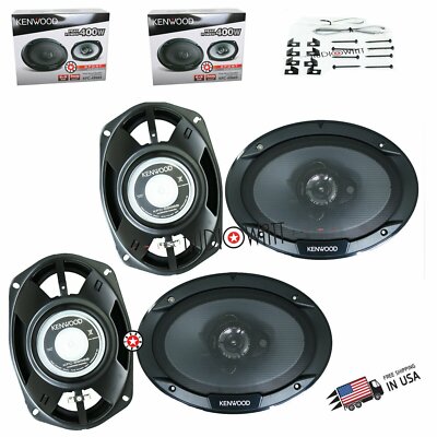 4 x KENWOOD KFC-6966S 6