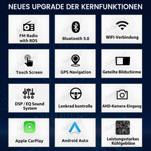 10.1” Android Carplay Autoradio Für Audi A4 S4 RS4 00-2009 GPS Nav WIFI BT DAB+ - Bild 3 von 19