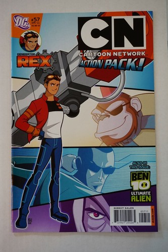 Generator Rex Ben 10 Ultimate Alien Cartoon Network Action Pack Comic 57 Ebay