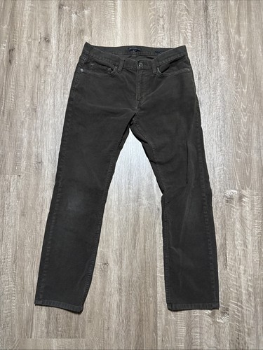 Banana Republic Traveler Brushed Pants Mens 31x30 (Actual 32x28) Brown Slim Fit
