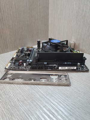 Intel Core i3-6100 @ 3.70GHz 8GB DDR4 2133MHz GA-H110M-H Bundle Intel Core i3-6100 @ 3.70GHz 8GB DDR4 2133MHz GA-H110M-H Bundle