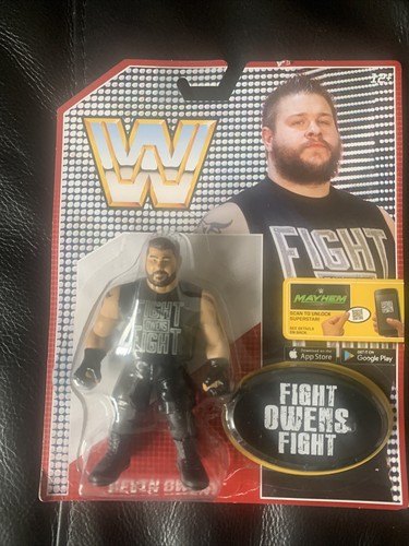 BNIB WWE MATTEL RETRO SERIES 4 KEVIN OWENS WRESTLI...