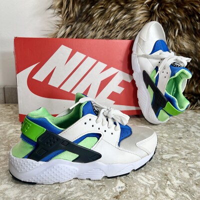 Huarache Scream Green Nike Huarache White Green Blue Nike Air