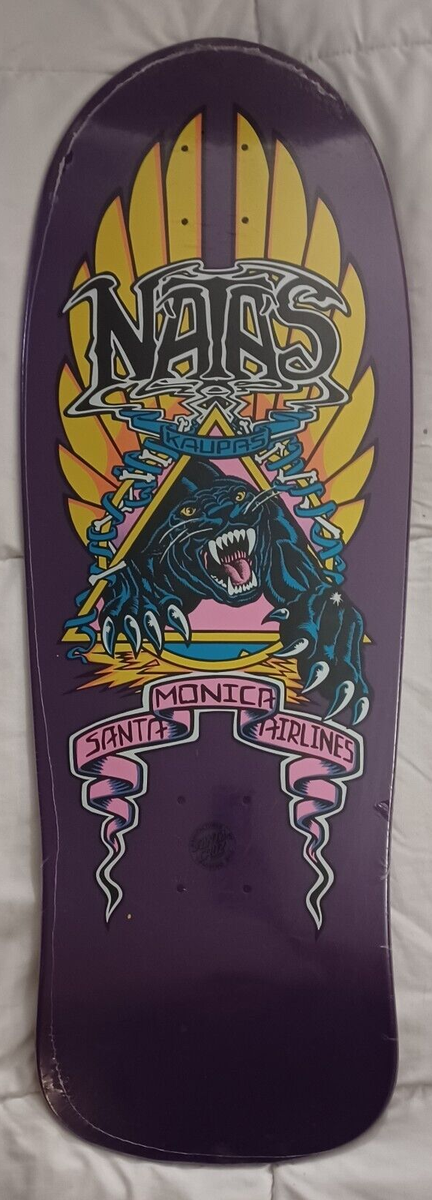 Natas / Panther / Santa Monica Airlines / Skateboard / Purple | eBay